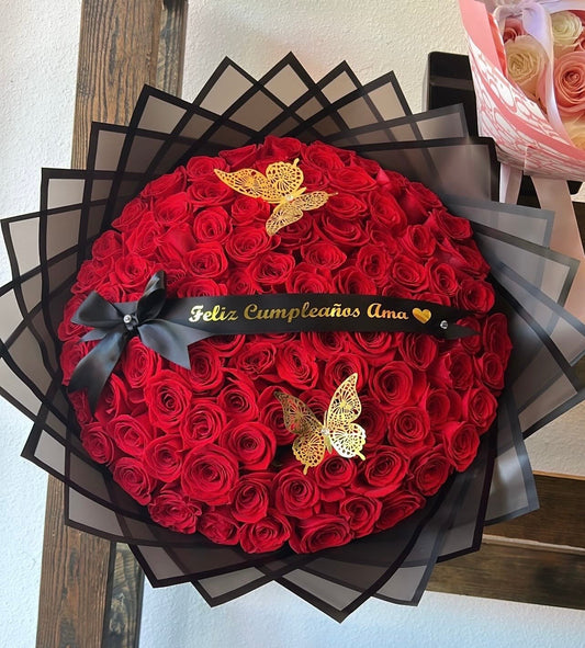 100 Red Roses