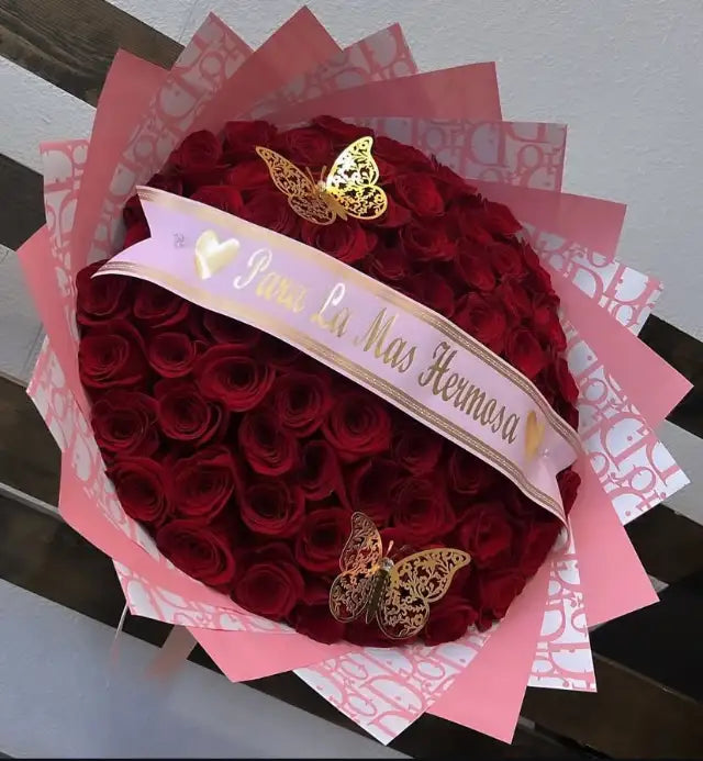 75 rose bouquet